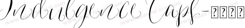 Indulgence Caps字体转换